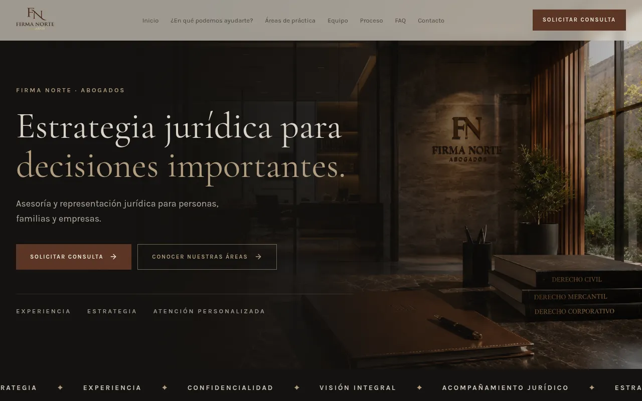 Screenshot of firmanorte.leoneliaweb.com