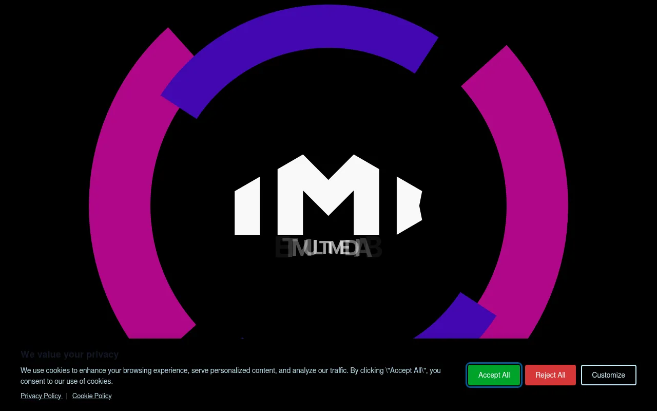Screenshot of imb.gr