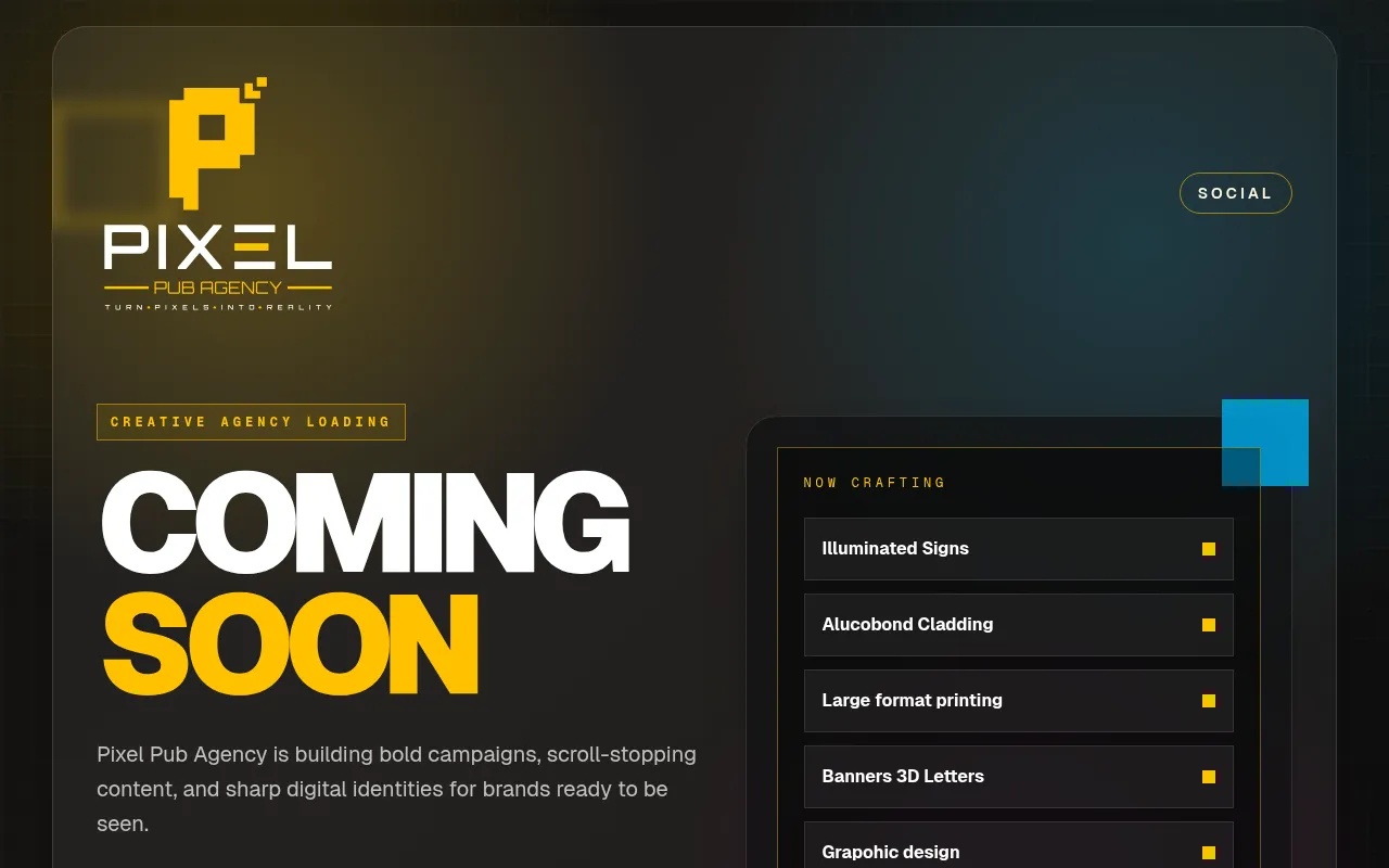 Screenshot of pixelpubagency.com