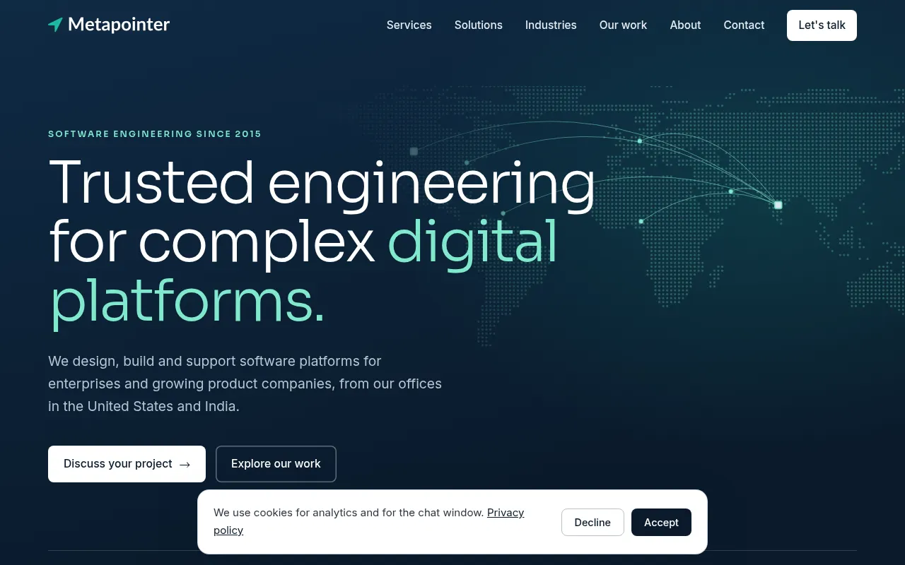 Screenshot of new.metapointer.com
