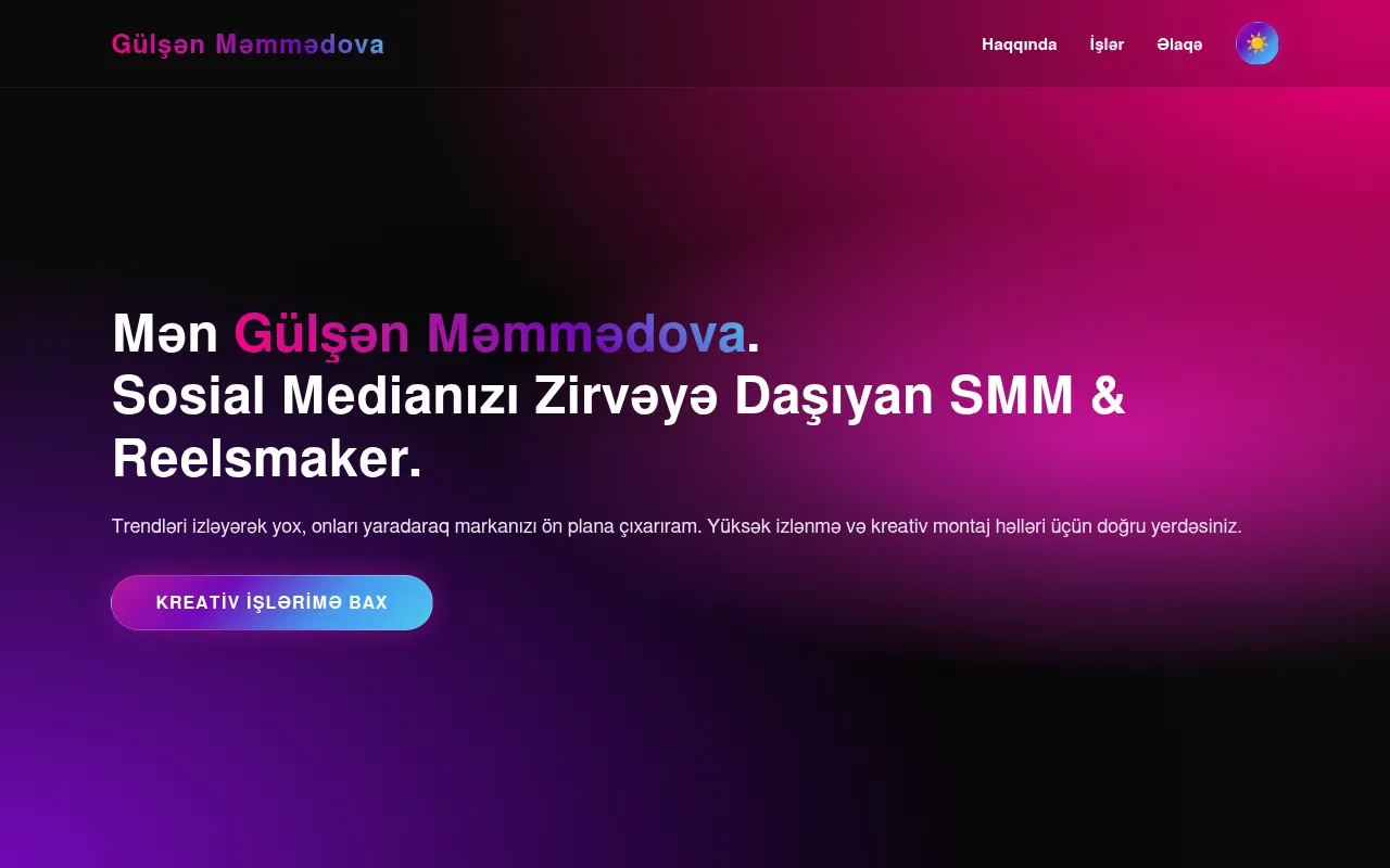 Screenshot of gulshanfmammadova.github.io
