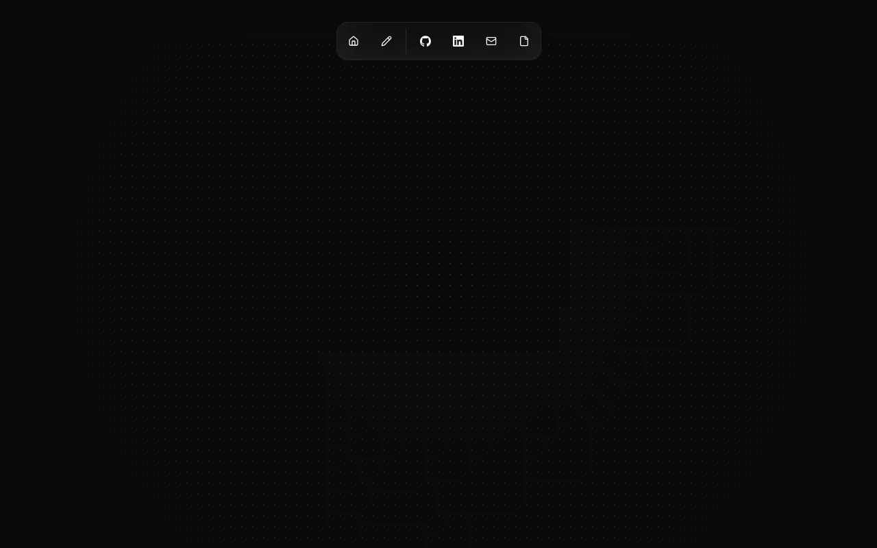 Screenshot of shaswatkumar.me