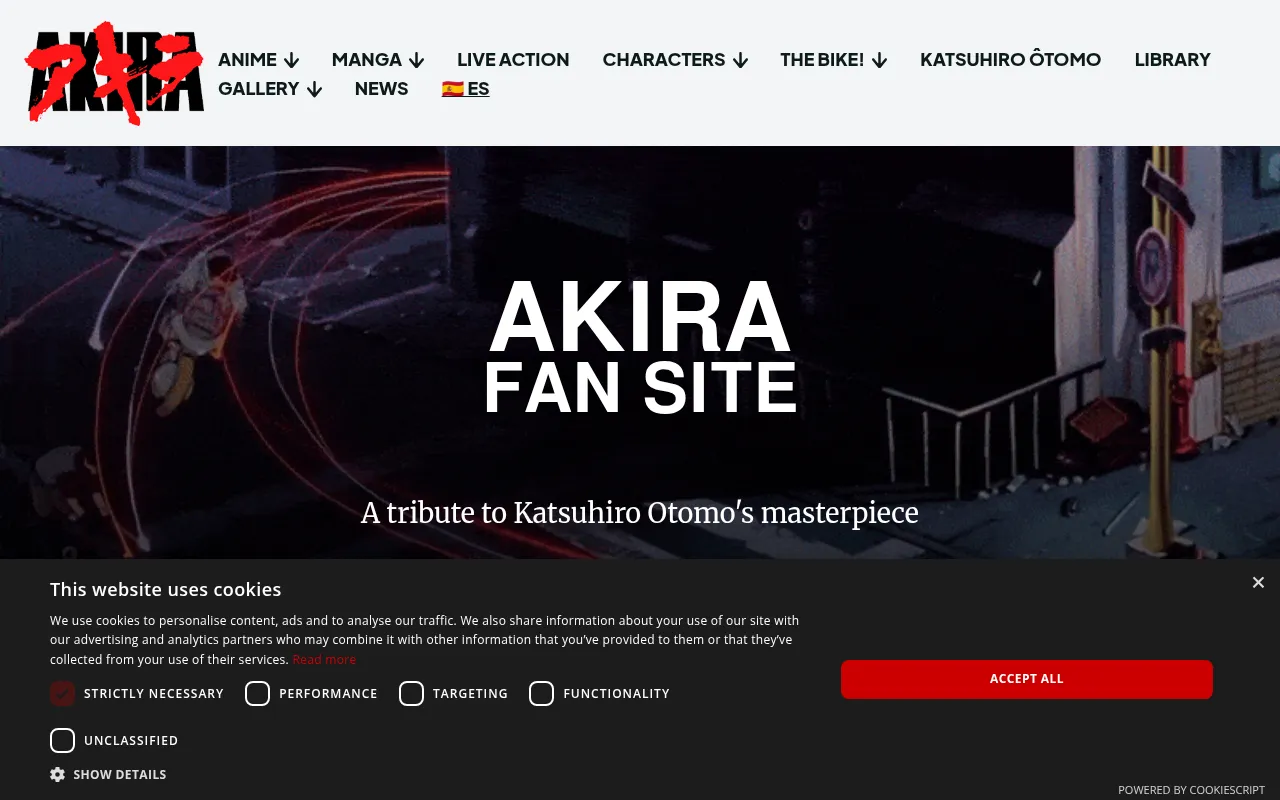 Screenshot of akira.fan