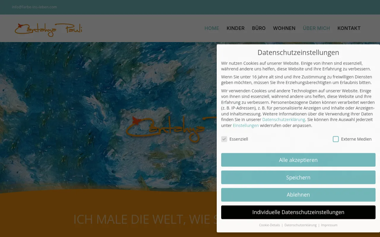 Screenshot of farbe-ins-leben.com