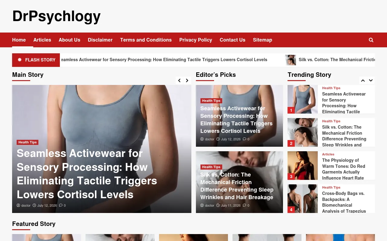 Screenshot of drpsychlogy.com
