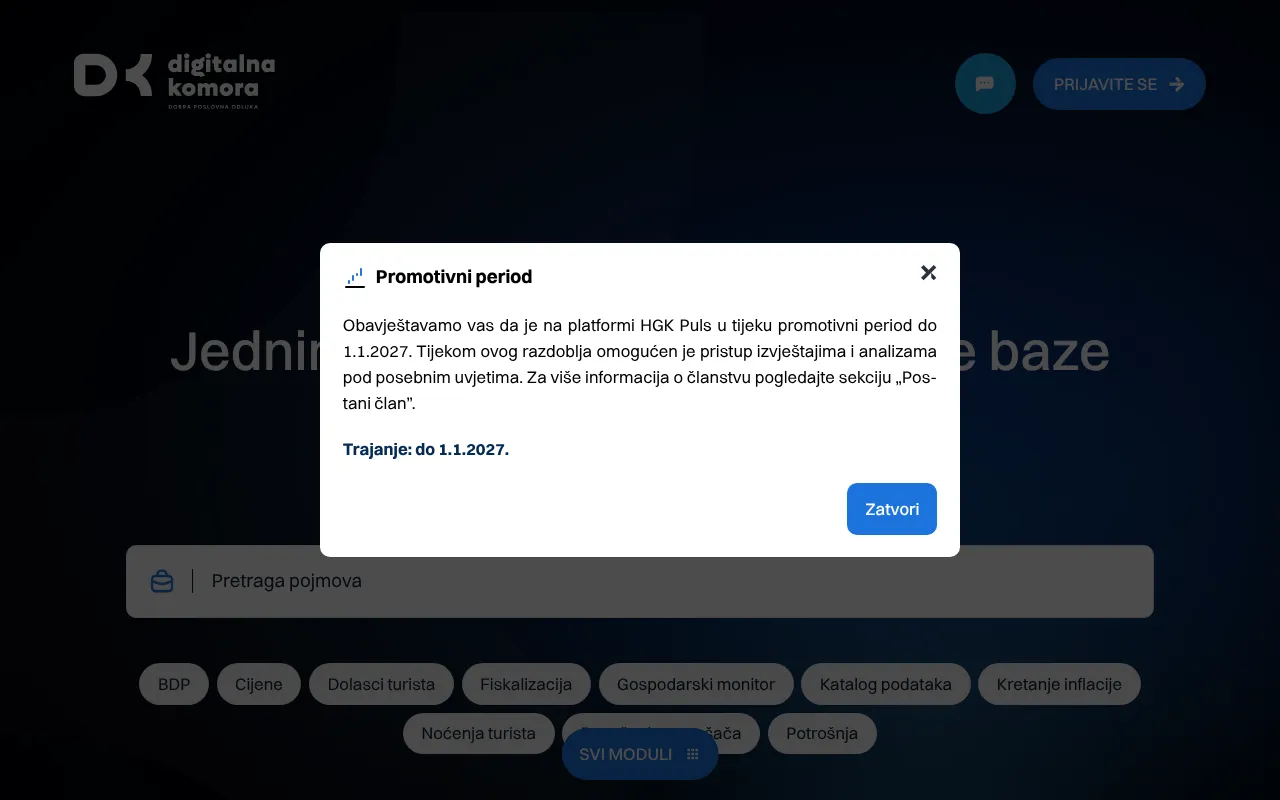 Screenshot of hgkpuls.digitalnakomora.hr