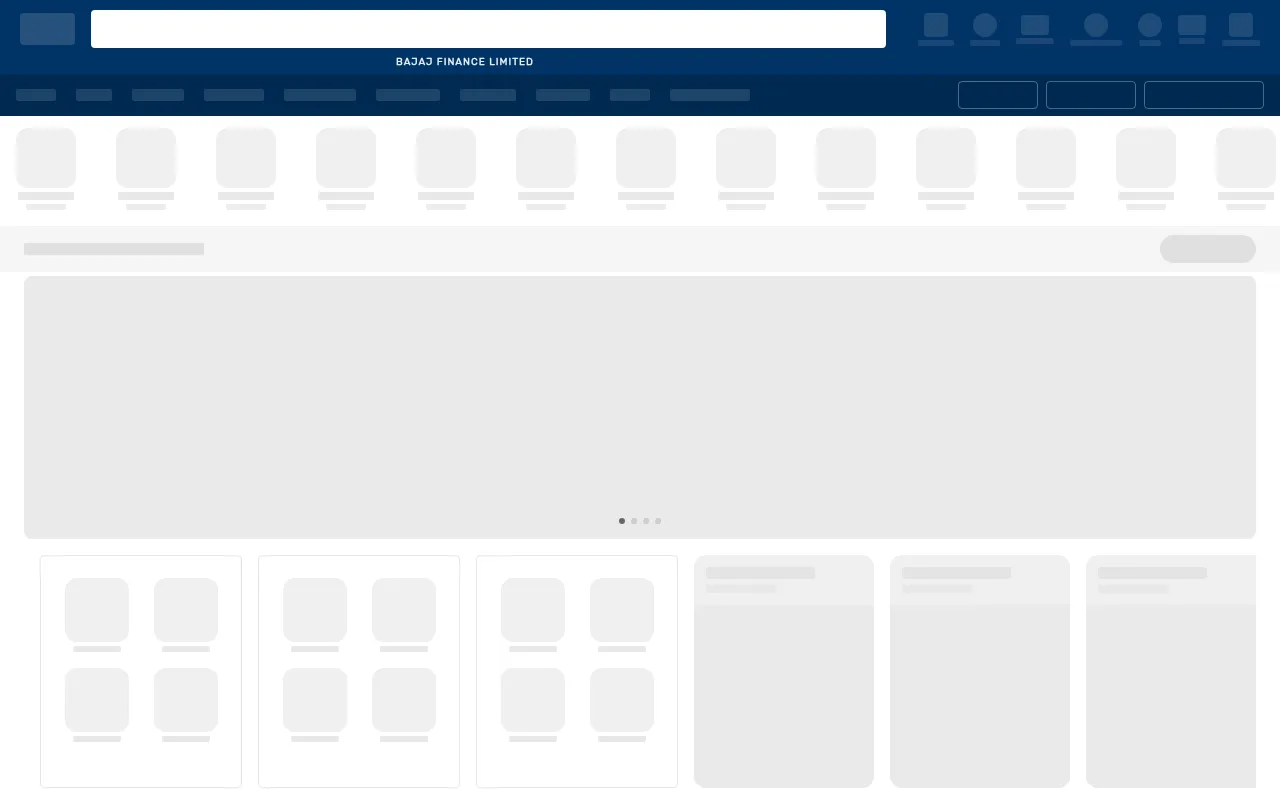 Screenshot of bajajfinserv.in