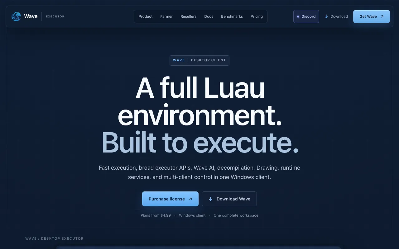 Screenshot of getwave.gg