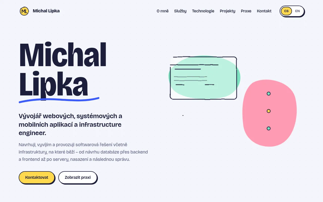 Screenshot of lipkamichal.com