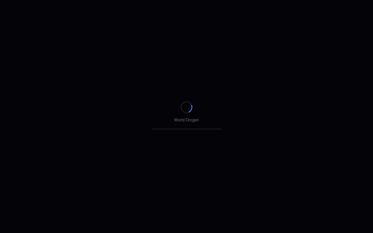 Screenshot of orogen.studio