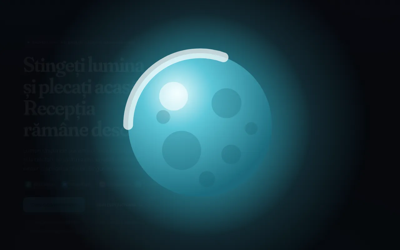 Screenshot of lumen-crm.ro