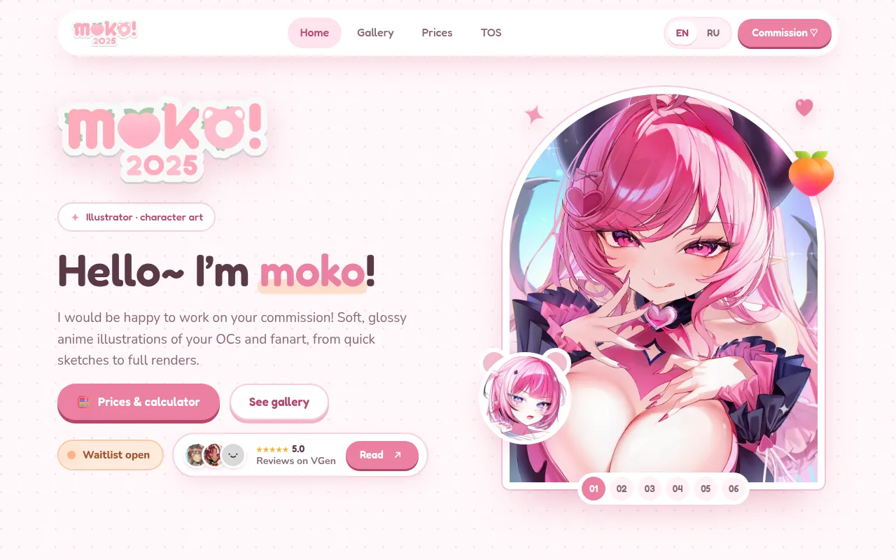 Screenshot of moko.ghapps.page