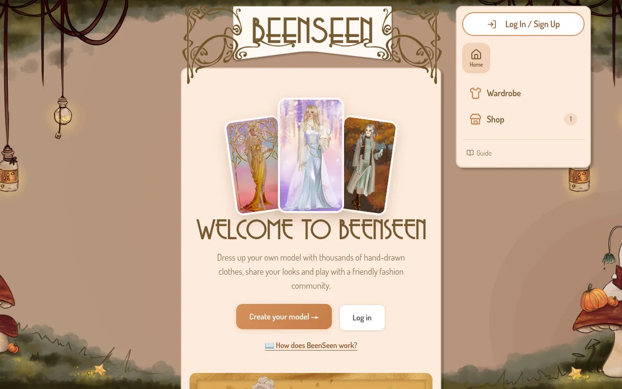 Screenshot of beenseen.me
