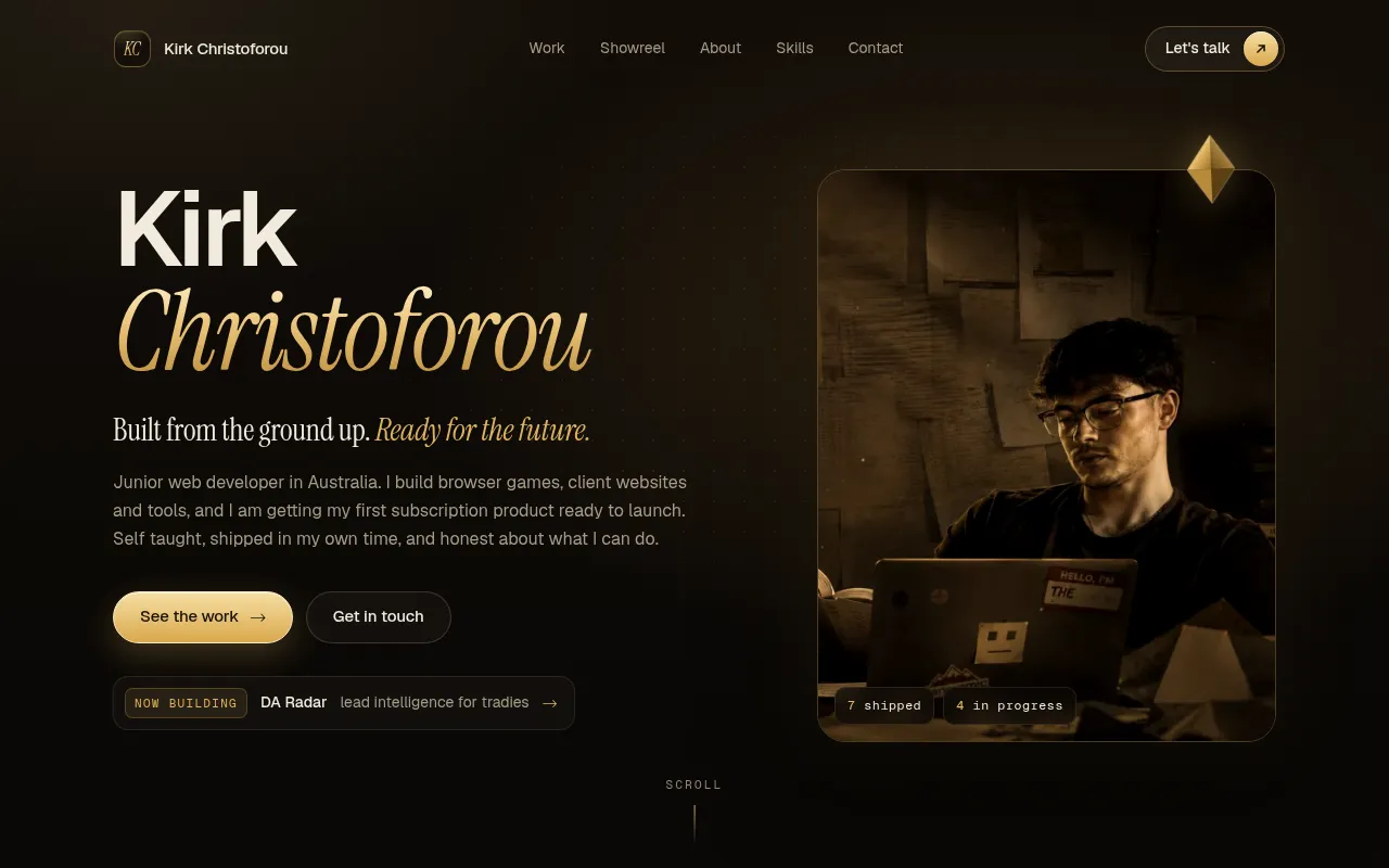 Screenshot of kiristos.com