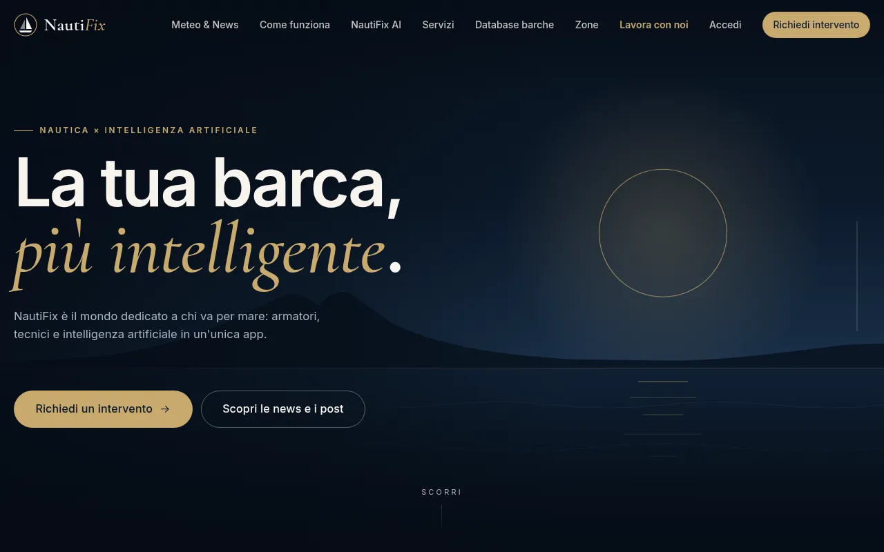 Screenshot of nautifix.it
