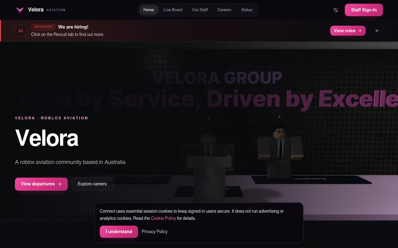 Screenshot of velorarblx.com