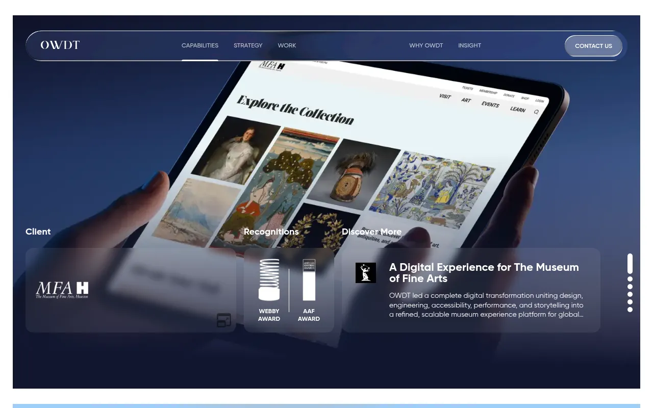 Screenshot of owdt.com