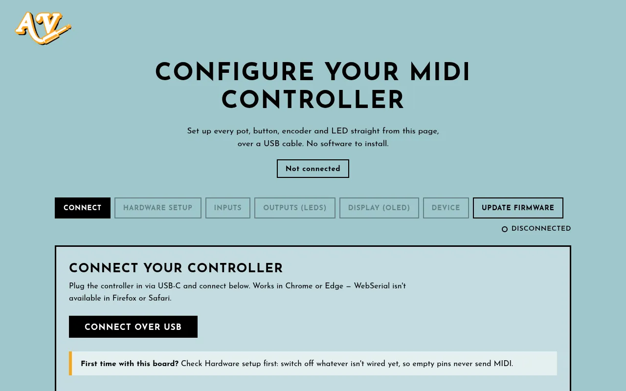 Screenshot of ampedvoltz.com