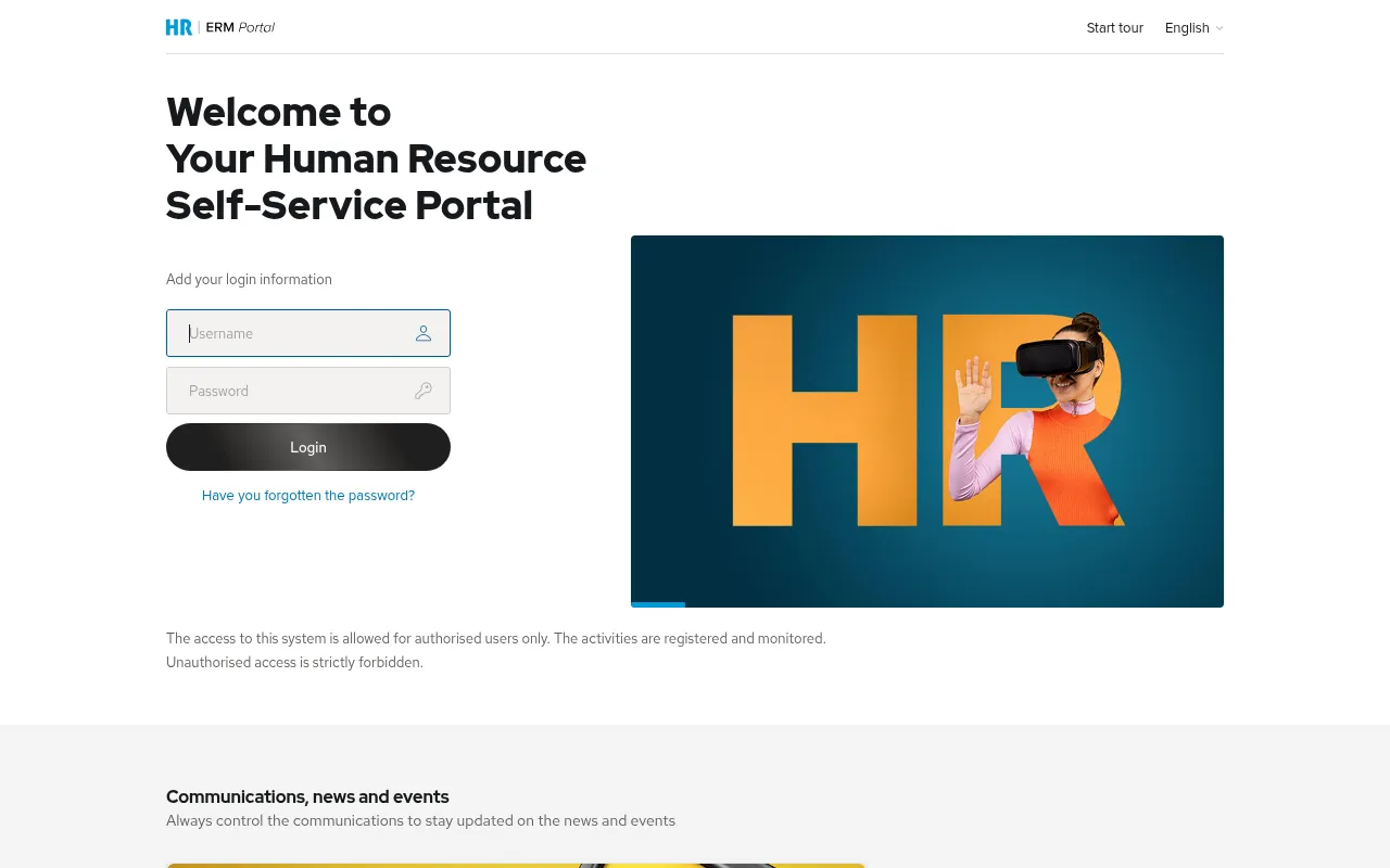 Screenshot of hr4.nexthr.it