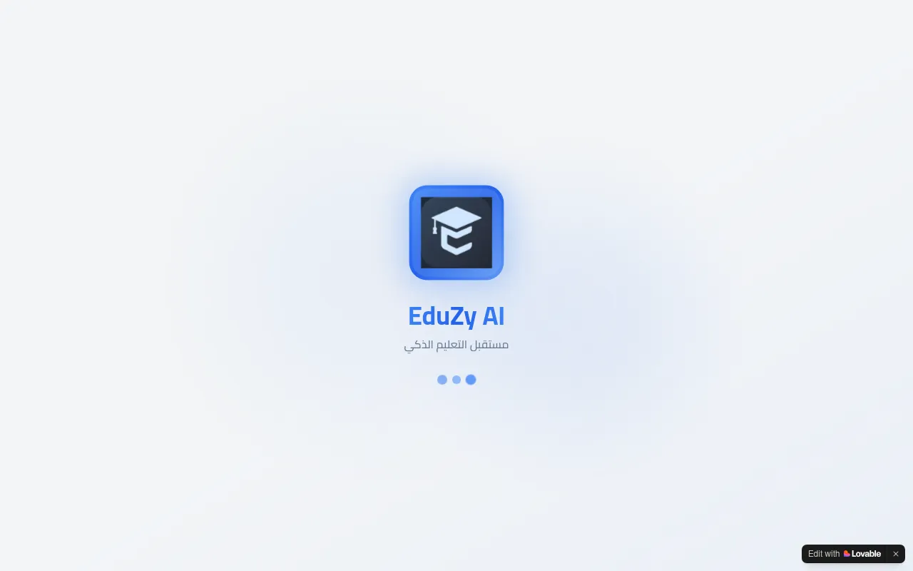 Screenshot of eduzy.lovable.app
