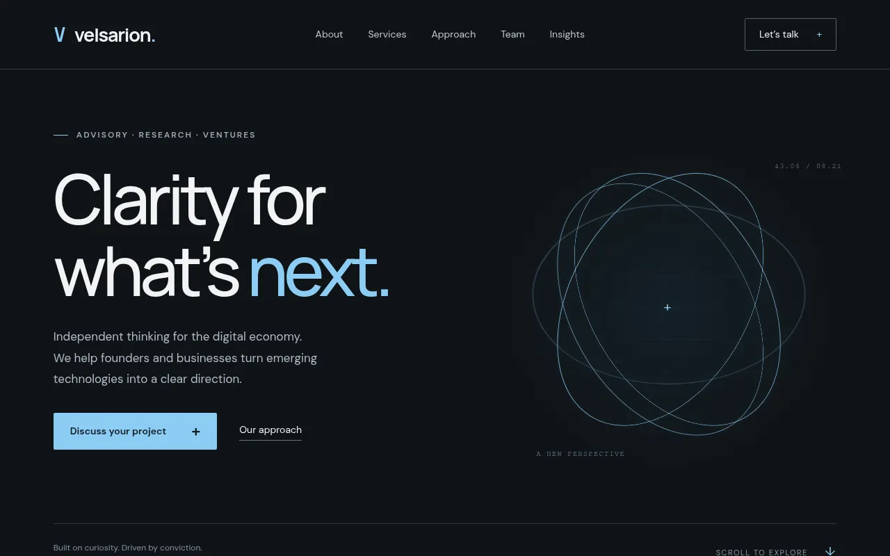 Screenshot of velsarion.com