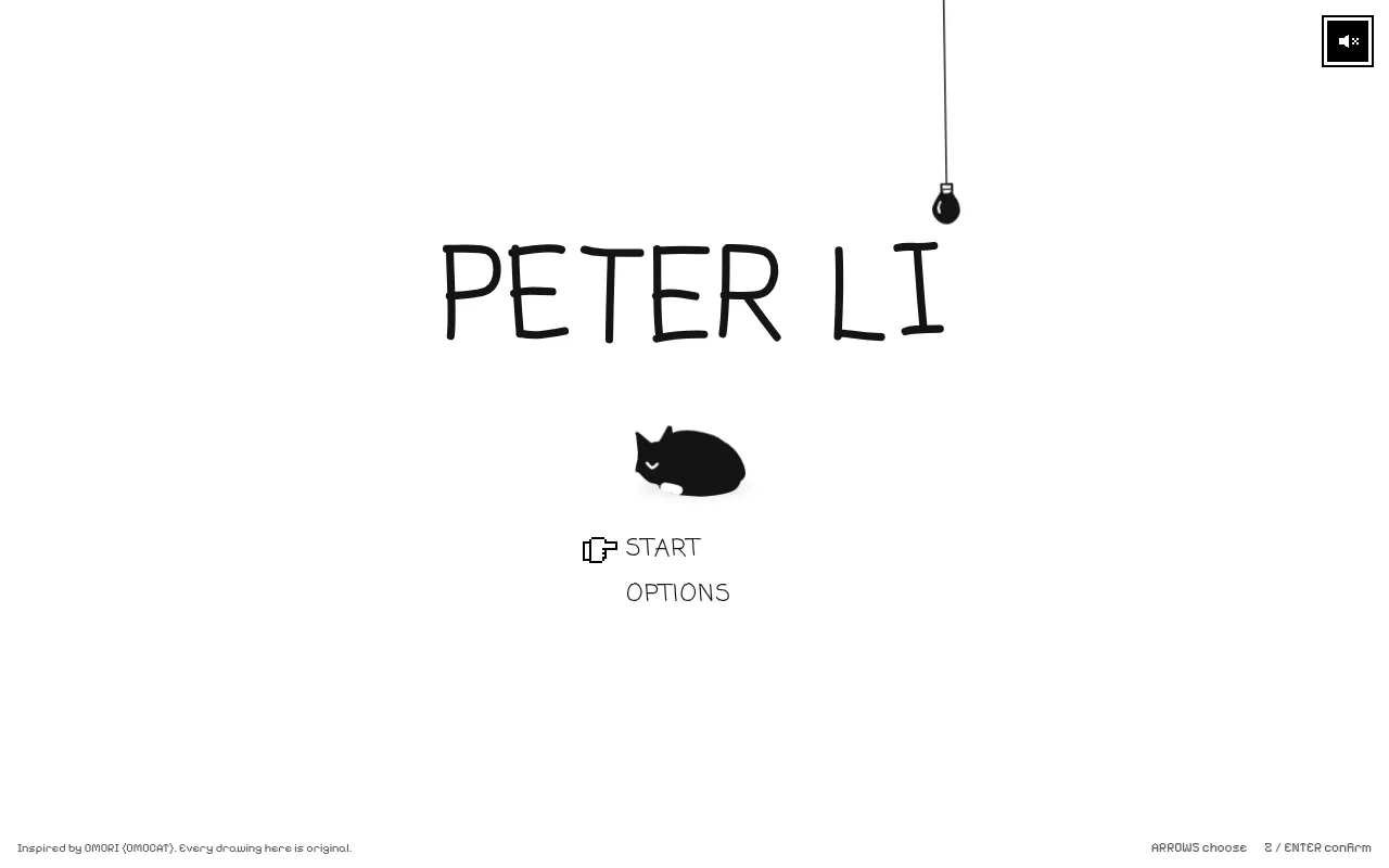 Screenshot of peterli.space