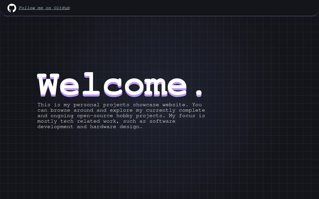 Screenshot of gattoslab.dev
