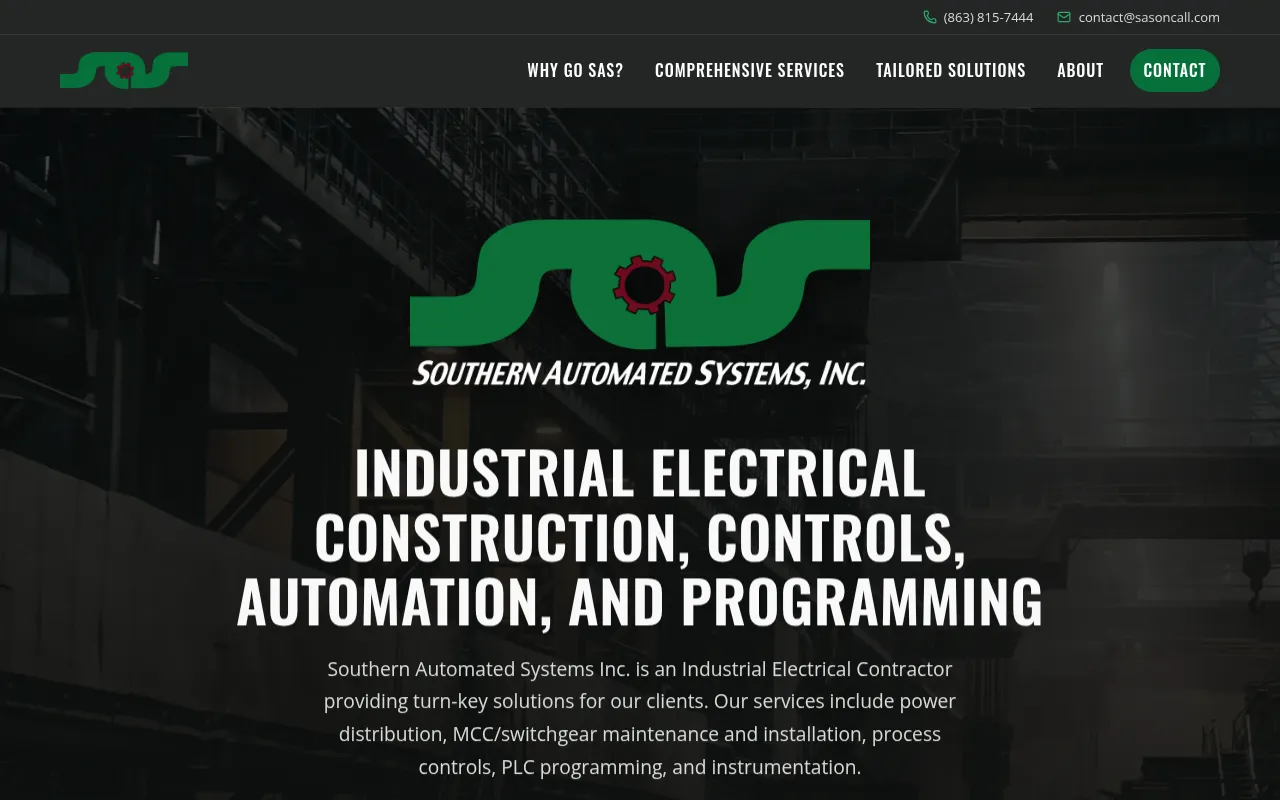 Screenshot of sasoncall-com.southern-automated-systems.workers.dev