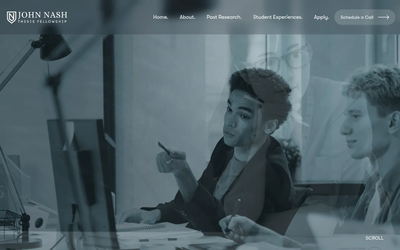 Screenshot of nashfellows.org