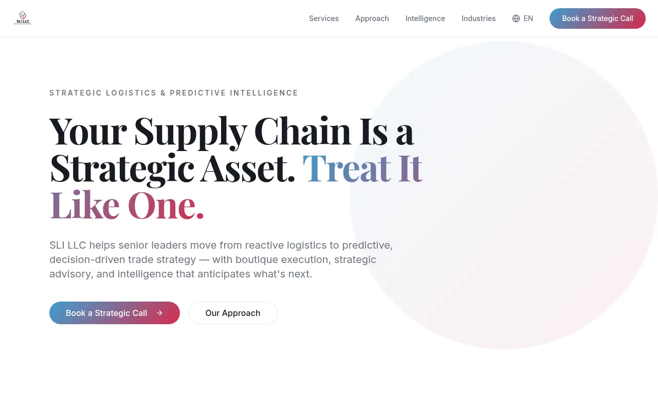 Screenshot of sli.llc