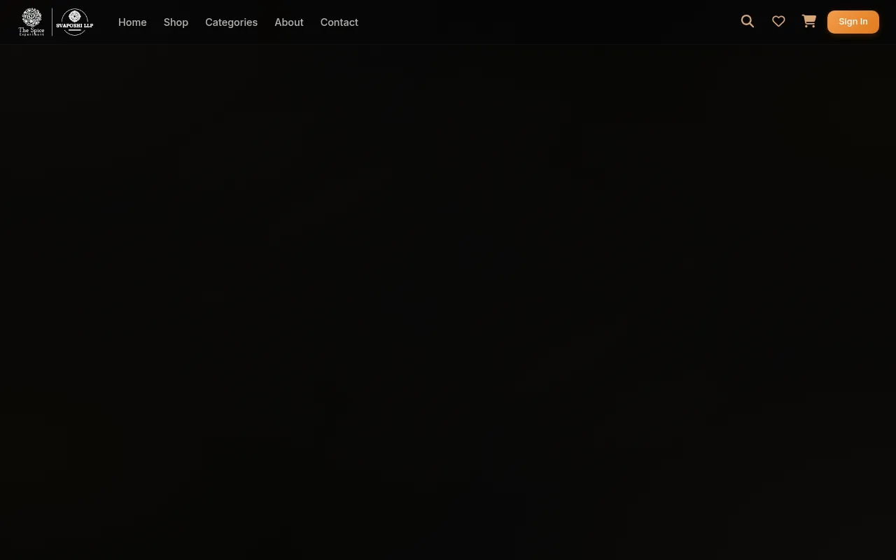 Screenshot of thespiceexperiment.com