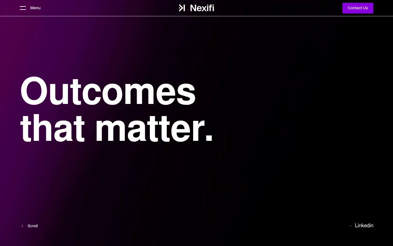 Screenshot of nexifi.com.au