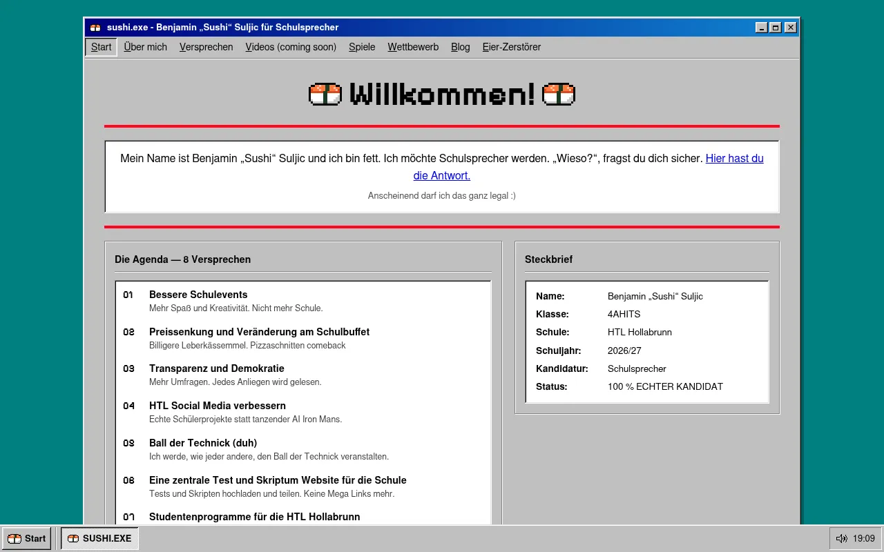 Screenshot of dersushi.com