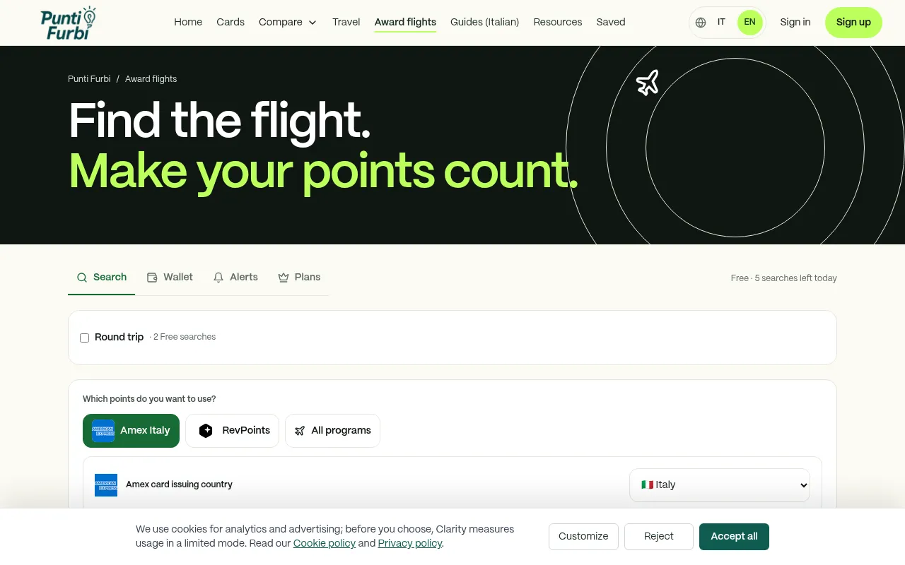 Screenshot of puntifurbi.com