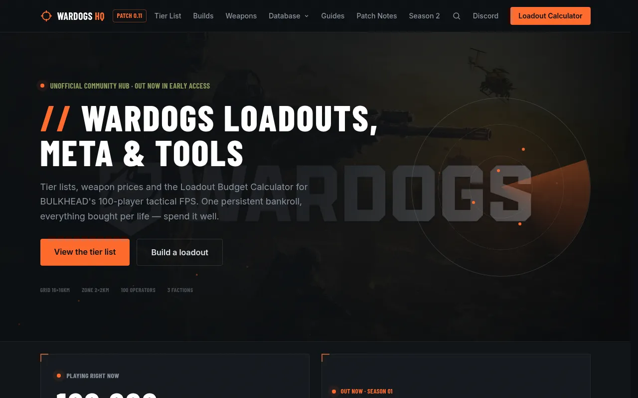 Screenshot of wardogshq.gg