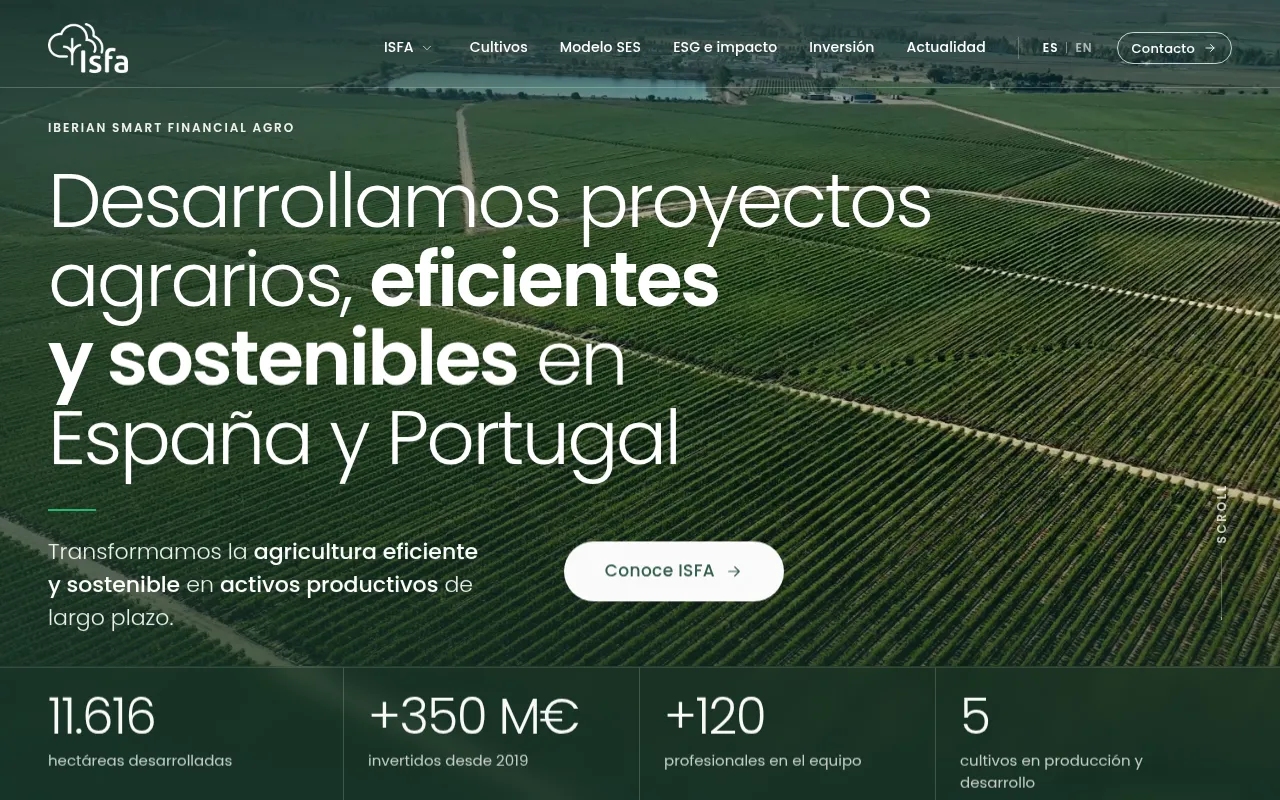 Screenshot of isfagestion.com