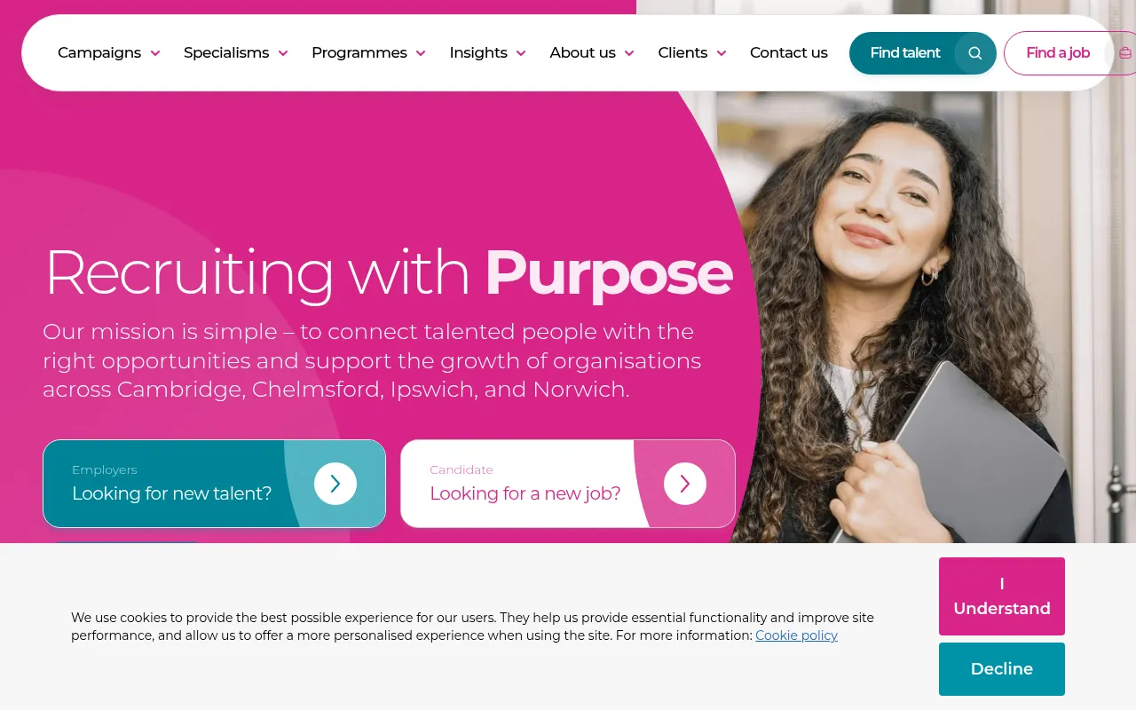 Screenshot of prsg.co.uk