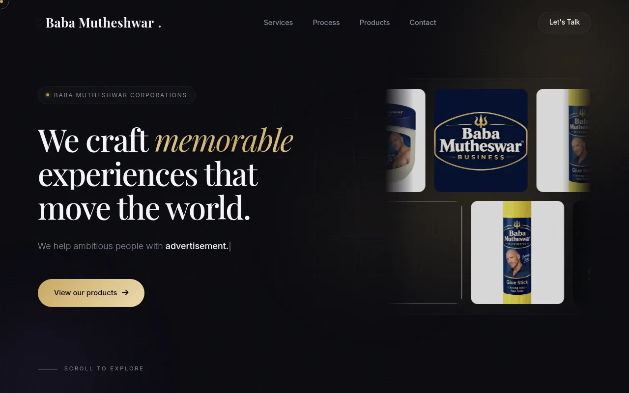 Screenshot of muthalcorporation.pages.dev