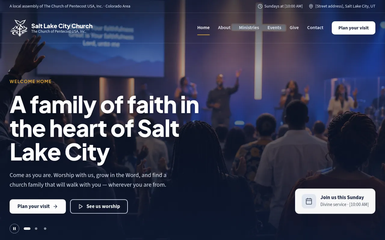Screenshot of salt-lake-city-church.khobbyrich77.workers.dev
