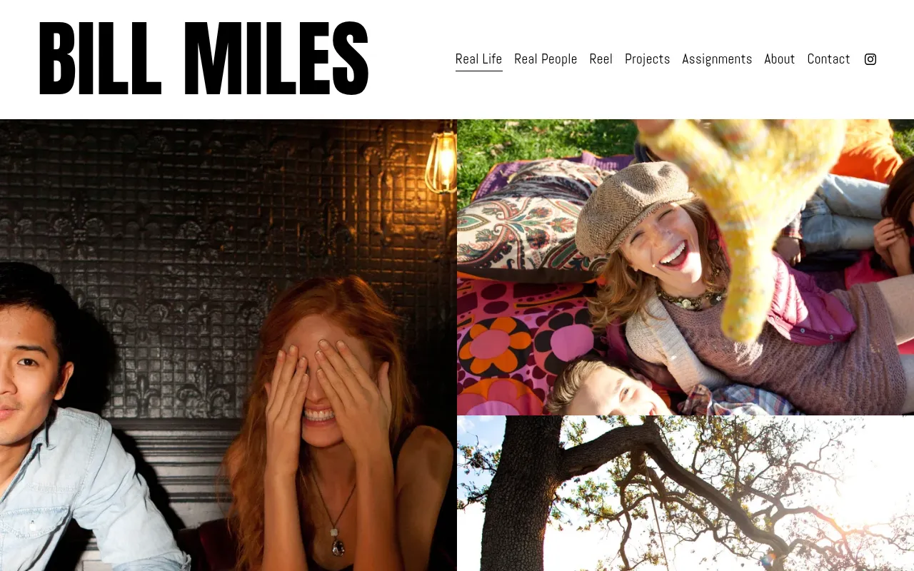 Screenshot of billmiles.com