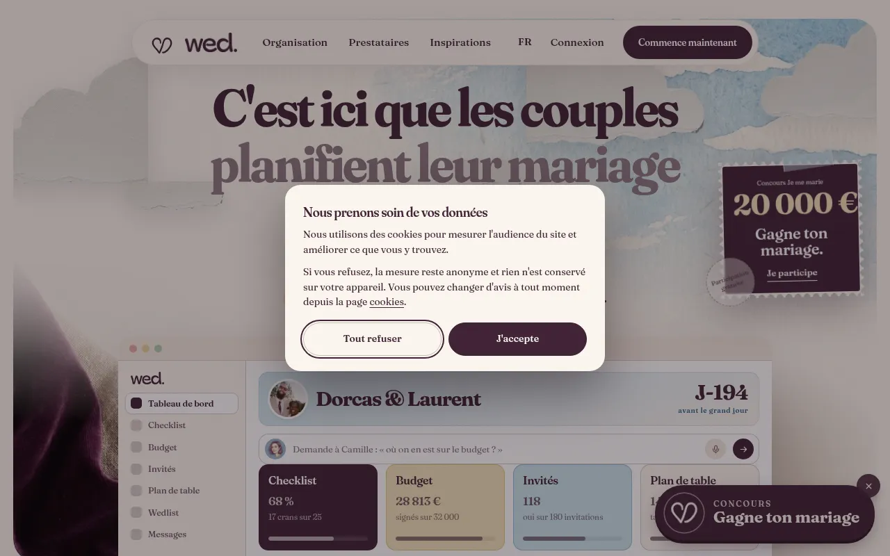Screenshot of wewed.be