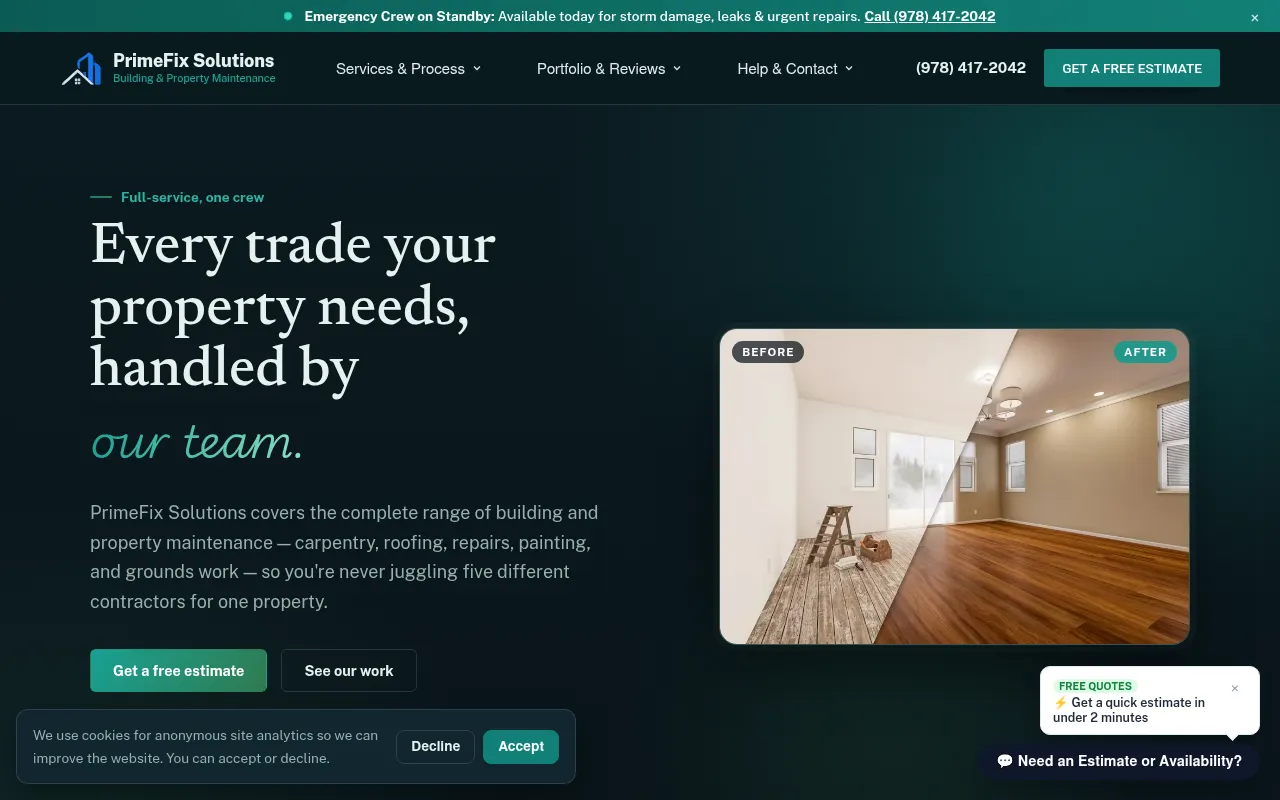 Screenshot of primefix.vip