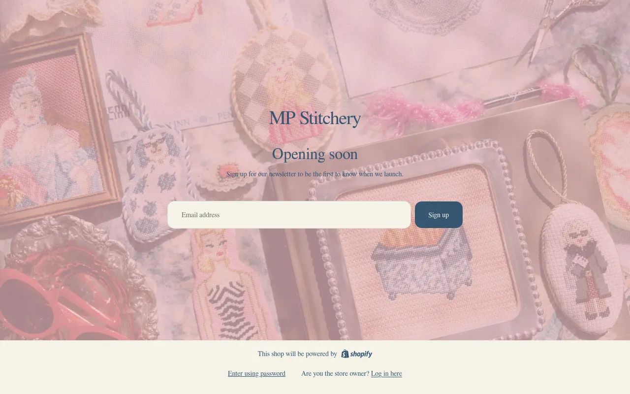 Screenshot of mpstitchery.com