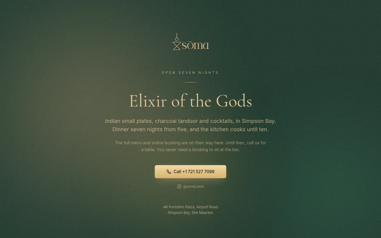 Screenshot of somasxm.com