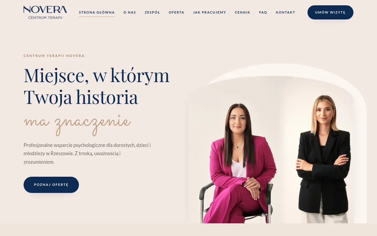 Screenshot of centrumnovera.pl