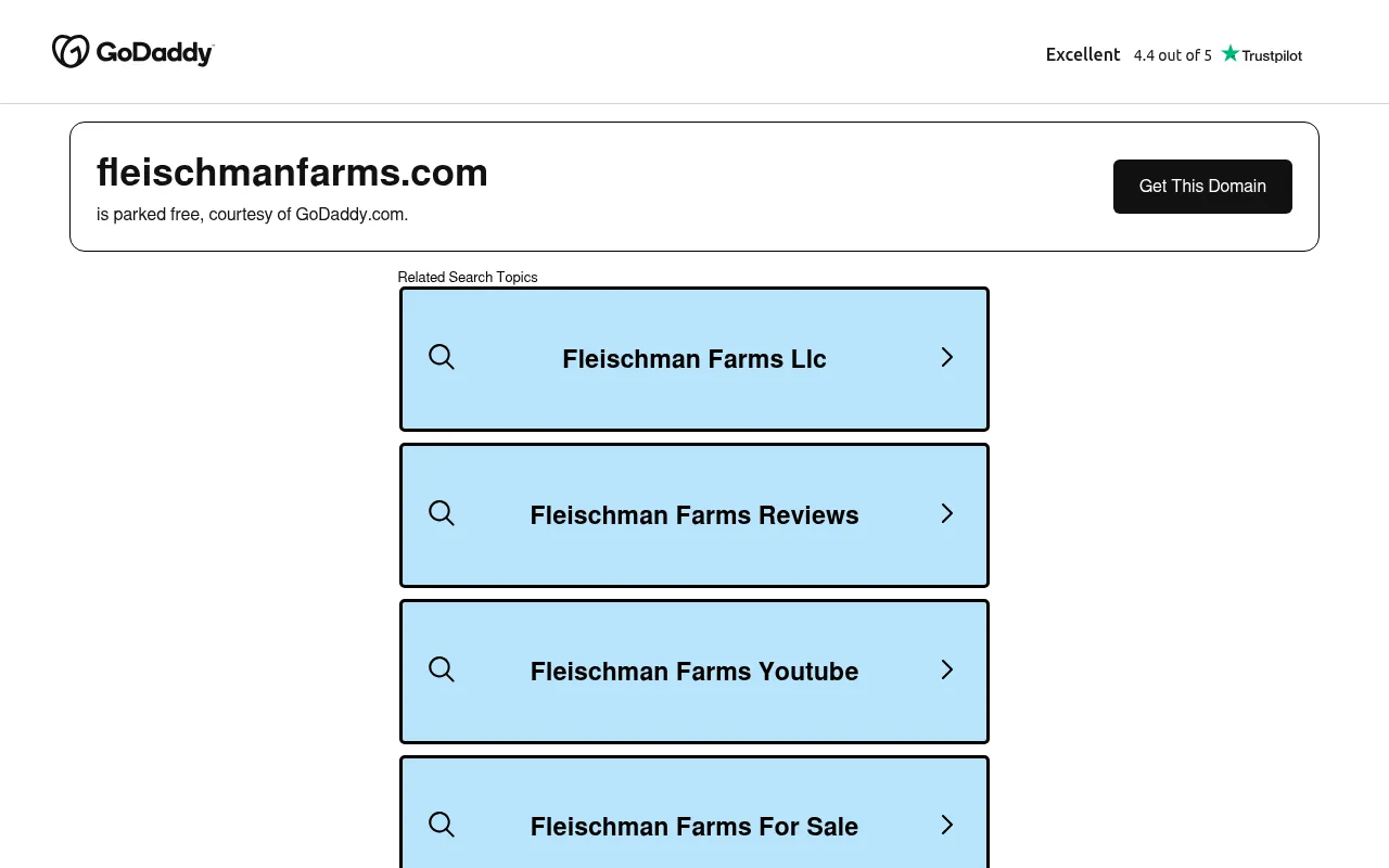 Screenshot of fleischmanfarms.com