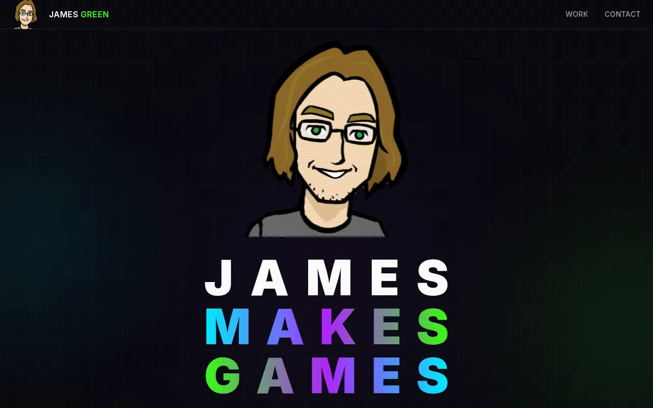 Screenshot of carbonjames.com