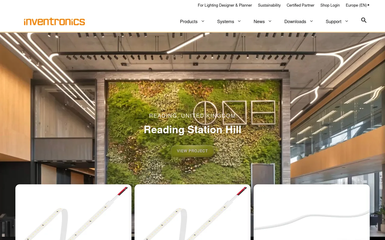 Screenshot of inventronicsglobal.com