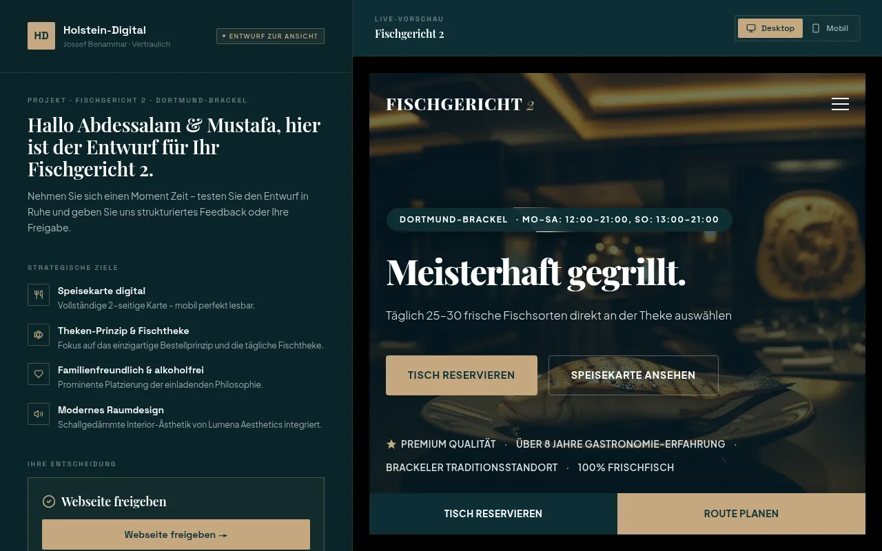 Screenshot of holstein-digital.online