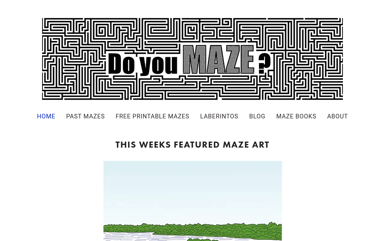 Screenshot of doyoumaze.com